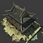 Chinese Temple 3d model - CGStudio