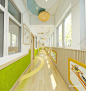 现代幼儿园过道空间3D模型【ID:530645139】_知末3d模型网