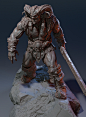 jabal efreet, Nick Gaul : posting some images of this guy. have done some 3d prints of him on the anycubic photon s ( thanks to Krystal Sae Eua for her printing expertise) , will paint that up at some point and post some images. should have the STL or act