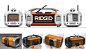 RIDGID 18v Jobsite Bluetooth Radio on Behance