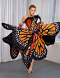 Alexander McQueen butterfly dress