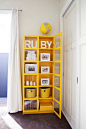 Incredible Kids Room Design In White And Yellow Colors | Kidsomania: 