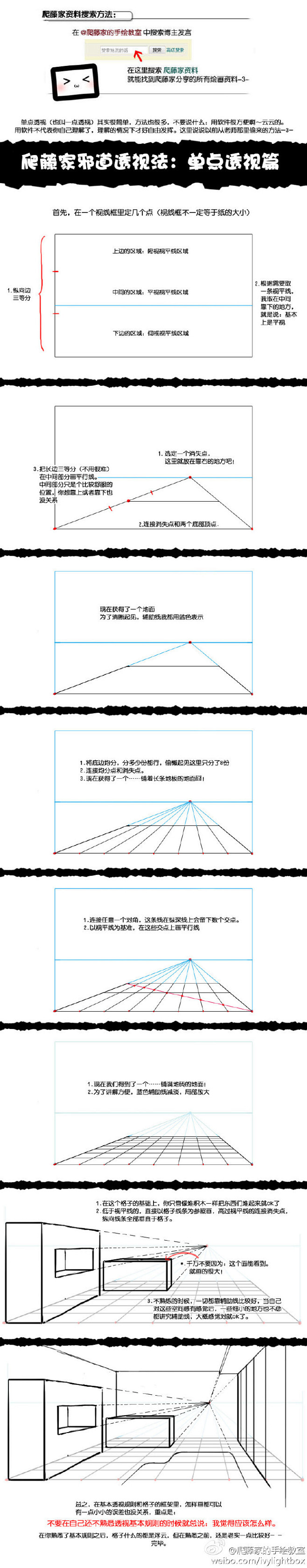 #爬藤家资料# 【爬藤家邪道透视法：单点...