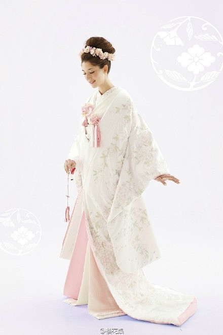 #实用素材# 日本动漫花嫁和服设计参考:...