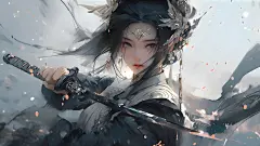 唯美古风 武侠风动漫美女壁纸