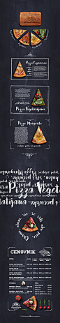 Pizza na drvca : Graphic design for pizza fast food