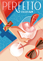 Perfetto Gin by Fun Agency - World Brand Design : Fun Agency were approached by Perfetto to create a clear proposition, look and feel for their delicious range of authentic Italian Gins.
