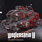 Wolfenstein  2 LowPoly SilverFish Ex