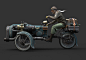 The Journey , Rory Björkman : My Submission to the Artstation challenge "The Journey" 3d vehicles

My idea was to portrait a cool looking old guy setting off on a journey from Stockholm with his bags strapped to the back of his bike. I decided t