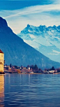 Lake Geneva, Switzerland  日内瓦湖，瑞士

