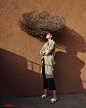 Andreas Ortner for ELLE Germany with Alexina Graham | Fashion Editorials : Photography: Andreas Ortner. Styling: Pia Leonie Knoll. Hair & Makeup: Gianluca Mandelli. Model: Alexina Graham.