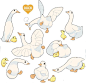 #绘画欣赏#来画画小动物吧！画师：HIYO ​​​​