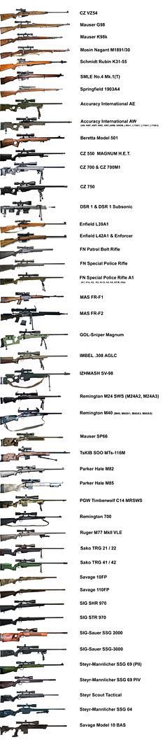 Sniper Rifles