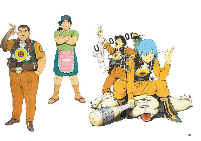 【原画集】田中达之_看图_少年jump吧...