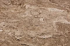 石灰华经典的暖米色与明显的条纹和