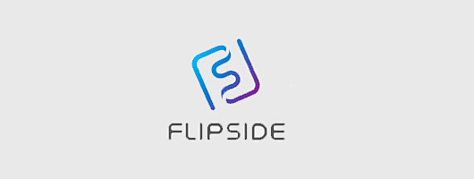 创意字母logo英文f