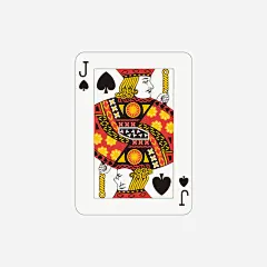 黑桃扑克牌J高清素材 手绘 扑克牌J 黑桃 免抠png 设计图片 免费下载