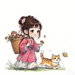 胖橘背蘑菇就委屈吧啦，抓蝴蝶就开心的飞起 - 小红书