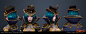 Leblanc - Hextech Version in Arcane style