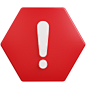 Warning Signage 3D 警告 错误 