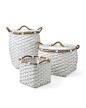 Rope Baskets - White