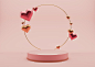 pink-podium-with-hearts-golden-ring-valentine-s-day-wedding-anniversary-podium-product-cosmetic-presentation-mock-up-pedestal-platform-beauty-products-3d-illustration_429124-1312.jpg (900×643)