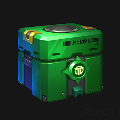 游戏UI图标设计ICON-科技风
