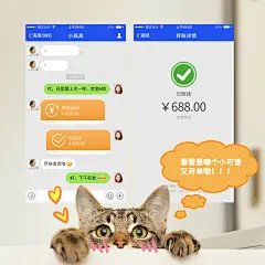涂鸦实景猫咪萌宠微商开单晒单