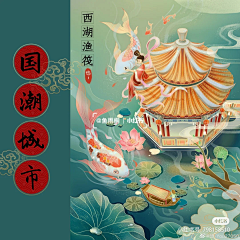 五月静华（原靖洛）采集到f.商业插画