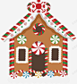 圣诞节手绘卡通糖果屋 糖果 美味 美食 装饰 饼干 元素 免抠png 设计图片 免费下载 页面网页 平面电商 创意素材
