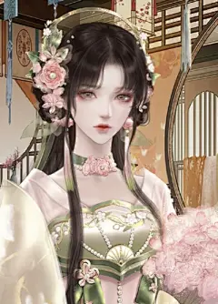 手绘古装 - 堆糖，美图壁纸兴趣社区