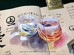 补组细节图～#大添的旅行手帐##灵感的诞生##手帐##水彩##手绘##给你看看我的手帐吧#每日一水彩超话旅行手帐超话每日插画推荐超话手帐分享超话 ​​​​