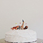 cutest 'Party Animal' birthday cake by @Melissa Squires Squires Squires Squires Squires Henson james / bleubird blog for her son's 1st birthday