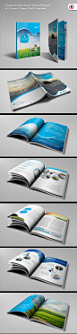 W.I.N Corporate Profile : 12 page In-Design brochure for corporate business that needs clean, professional, modern brochure template design. Easy to edit, you can change Blue color of the whole document by changing one swatch.Print dimensions: Internation