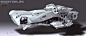 雪鸮号导弹驱逐舰  - Spark Warrgon_战舰，科幻，概念设计，飞船设计，_涂鸦王国