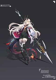 Aaliyah采集到原画站姿（长柄武器、长qiang、戟等）