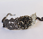 Keyhole choker (silver) by Pinkabsinthe on deviantART