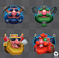 2D assets for the dwarf symbols, all in separate pieces so they can be animated.