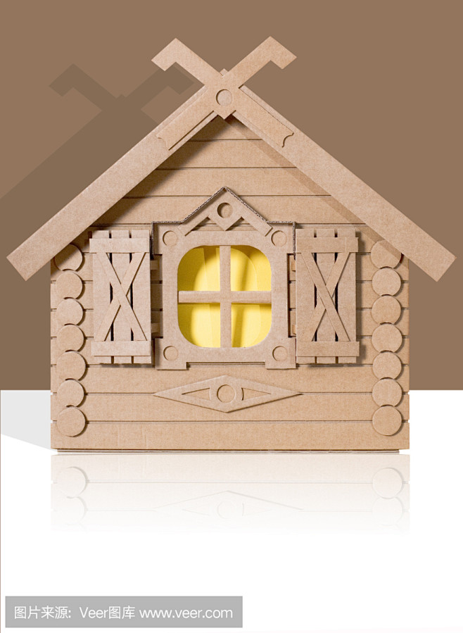 纸板屋
cardboard house