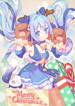 圣诞雪初音