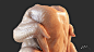 Chicken, Defect XYZ : I`ve captured 4 stages of chicken been cooked and next wrapped them to a same topology in order to be able to cook it during gameplay in UE4.