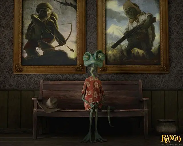 《兰戈 Rango 》电影壁纸设计欣赏-花瓣网