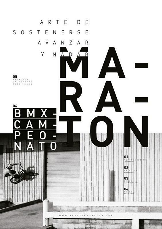 海报欣赏形式感黑白跳跃节奏