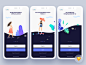 Naturalist App Onboarding Screens - Mockuplove : A set of onboarding screens from a naturalist app making excellent use of beautiful illustrations. Cheers to Faria for sharing this freebie.