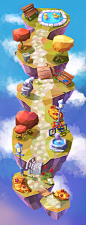 Worldmaps: Pixel Park, sascha altschuler : Worldmaps done for Aeria Games for the match three mobile game Zoo Zap