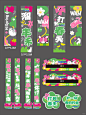 潮玩活动 打卡春天 市集美陈 露营 条幅设计 - 小红书