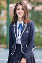 李凯馨甜美校服大片来袭_新浪图片
