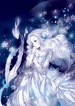 闪亮的鳞片女神们♡人鱼公主特辑 : 在海里悠然游动的人鱼公主不仅存在于西方传说中，同时也是日本传说中的生物。人鱼公主是童话故事中常见的登场人物，不少人小时候都曾有过幻想吧。如此神秘又美丽的人鱼公主在格林童话的原作中，最后的结局却是变成泡沫消失不见了，是个有些悲伤的故事。可能也...