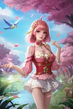 三国杀人物小桃皮肤动漫图片