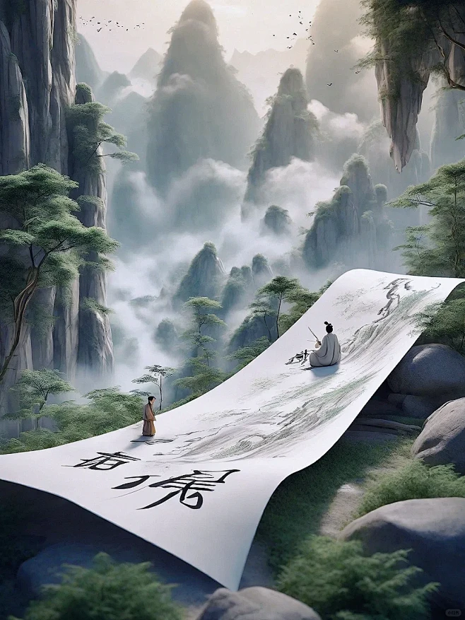 东方美学｜书山有路勤为径 - 小红书-花瓣网
